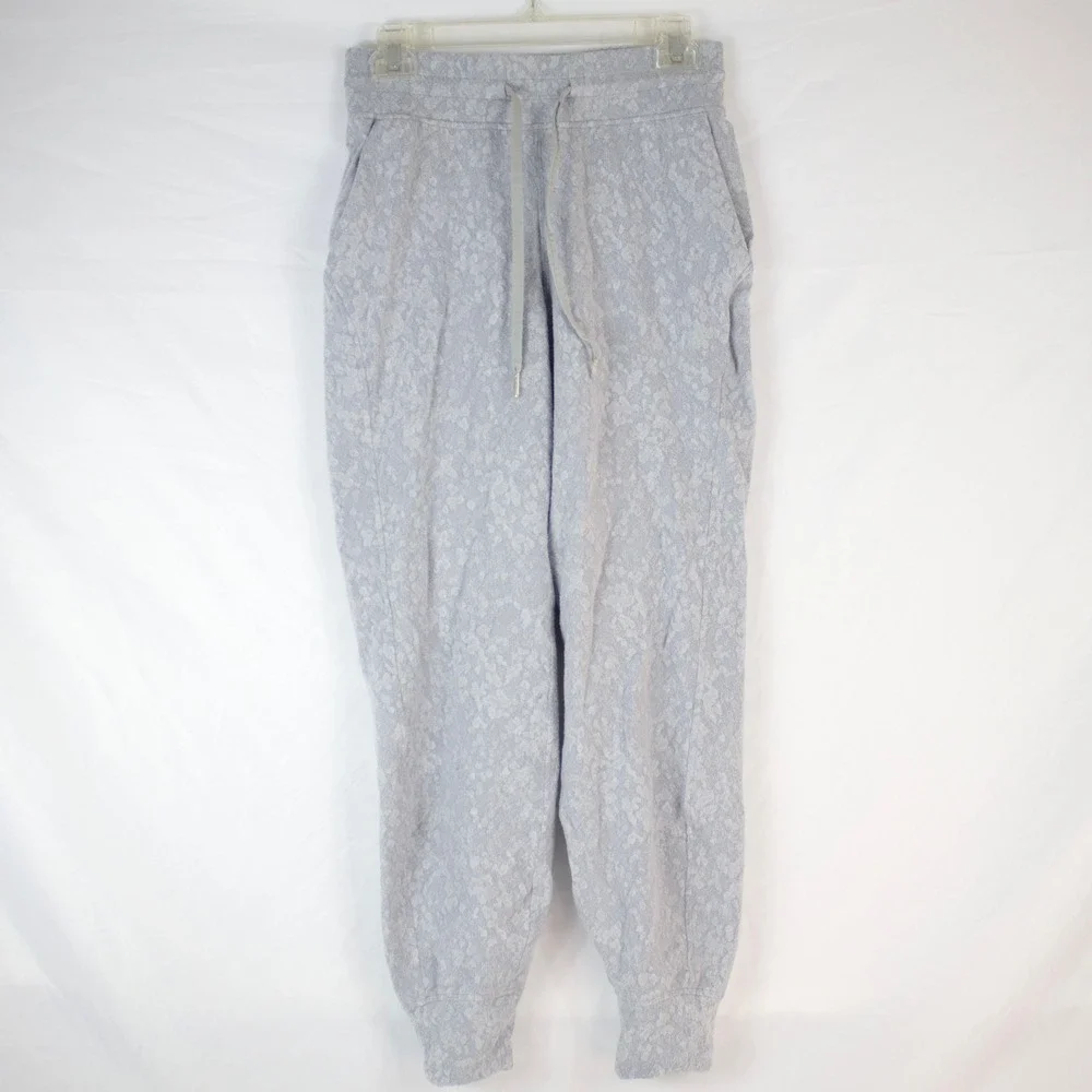 Lululemon‎ Ready To Rulu Gray Speckle Spritz High Rise Joggers Pants Leggings